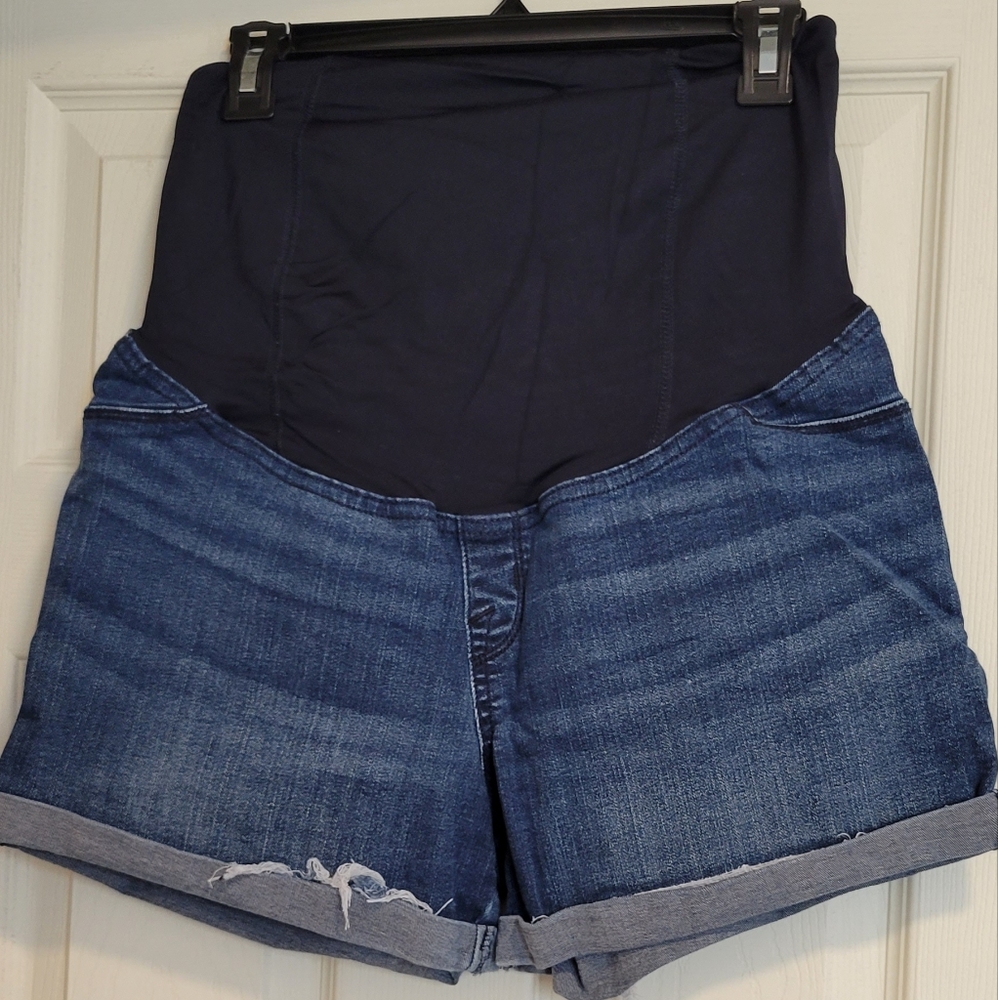 Isabel maternity jeans shorts size 10